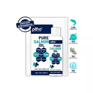 روغن خالص سالمون پیتو فشرده سرد امگا۳ و آستاگزانتین