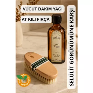 بسته مراقبتی برس خشک موی اسب و روغن بدن یلانگ یلانگ 100 میلی‌لیتر اواین