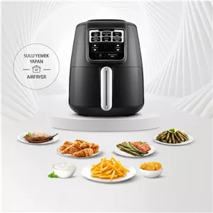 هواپز و سرخ کن سخنگو کاراجا Air Pro Cook مشکی کروم