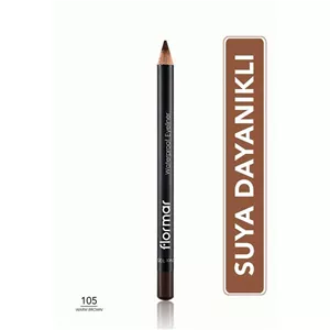 مداد چشم ضد آب فلورمار شماره 105 Warm Brown قهوه ای گرم