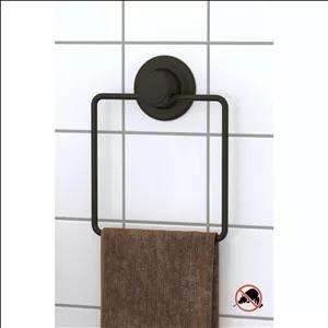 جا حوله ای تکنوتل مربع DM234 مشکی مات