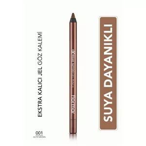 خط چشم ژلی ضد آب فلورمار شماره 001 Glitzy Brown مسی براق
