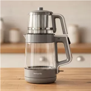 چای ساز برناردو مدل ناپولی خاکستری