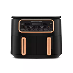 هواپز و سرخ کن دوقلو کاراجا Air Pro Cook Duo Tandır XXXL 8 مشکی مسی