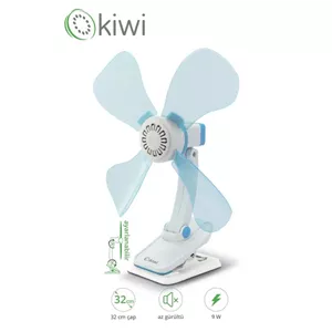 پنکه رومیزی کیوی Kfan-7604 آبی