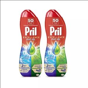 ژل ماشین ظرفشویی پریل Excellence حجم 1.8 لیتر