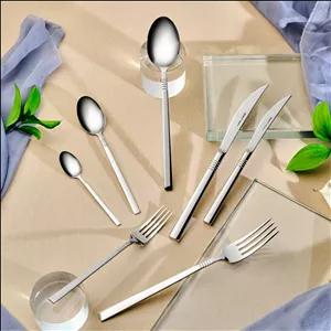 سرویس قاشق چنگال 84 پارچه 12 نفره کاراجا الگانس نیل پلاتین