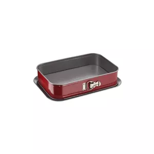 قالب کیک مستطیل کمربندی تفال DeliBake قرمز 36×24 سانتی