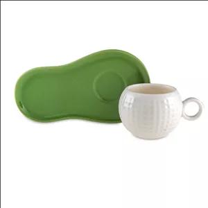 فنجان قهوه خوری یک عددی ژومبو Golfline سفید