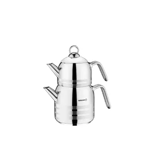 کتری قوری کرکماز A098 نقره ای