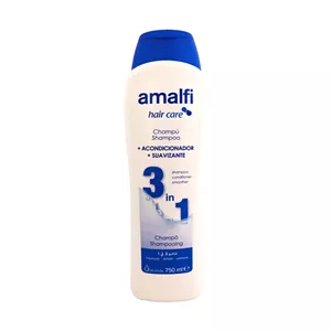 شامپو سه کاره آمالفی مخصوص موهای سر