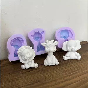 قالب سیلیکونی جابراشی و گلدان حلقه ای