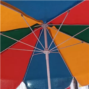 چتر پایه وسط برزنتی 2.5 متری مناسب آفتاب چند رنگ