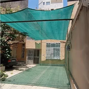 شید گلخانه ۹۰ %(ابعاد 12 در 6 ) دوردوزی شده و حلقه دار