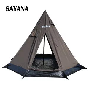 چادر سرخپوستی سایانا | چادر Teepee جادار و ضدآب برای کمپینگ