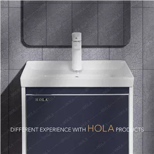 روشویی کابینتی هلا مدل HD5001 سورمه ای