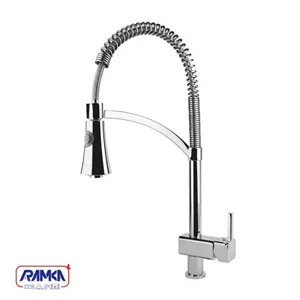 شیر آشپزخانه فنری کسری مدل آبشار