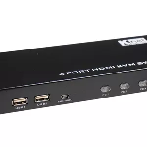 کی وی ام سوئیچ 4 پورت HDMI کی نت K-H624