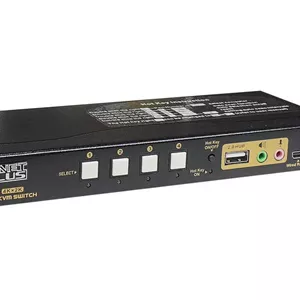 کی وی ام سوئیچ 4 پورت HDMI کی نت پلاس KP-H624