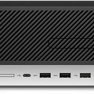 کامپیوتر رومیزی کوچک HP EliteDesk 800 G5، پردازنده Intel Six Core نسل نهم i5 9500 3.0Ghz، رم 16GB DDR4، حافظه SSD 256GB NVMe PCIe M.2، پورت USB Type C، ویندوز 11 پرو (بازسازی شده)