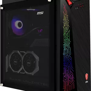 کامپیوتر گیمینگ MSI MEG Infinite X 10TE 878AE، پردازنده Intel Core i7 10700KF، رم 64 گیگابایت، حافظه 2 ترابایت HDD1 ترابایت SSD، کارت گرافیک Nvidia RTX3080 10G، ویندوز 10 9S6 B91651 878، مشکی