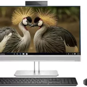 HP EliteOne 800 G4 All-in-One بازسازی شده 23.8 اینچی i5 نسل 8 رم 32 گیگابایت SSD 1 ترابایت نقره ای امارات