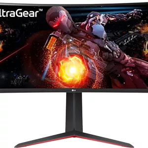 مانیتور خمیده گیمینگ فوق عریض 34 اینچی ال‌جی مدل 34GP63A-B با رزولوشن QHD (3440 x 1440)، نرخ تازه‌سازی 160 هرتز، HDR10، MaxxAudio® (7Wx2)، AMD FreeSync™ Premium و زمان پاسخگویی 1 میلی‌ثانیه