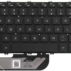 کیبورد جایگزین AUTENS US برای لپ تاپ های Dell Inspiron 5480 5481 5482 5485 5488 5491 5580 5582 5585 5591 7386 7580 7586 / Vostro 5481 5581 بدون قاب (دارای نور پس زمینه)…
