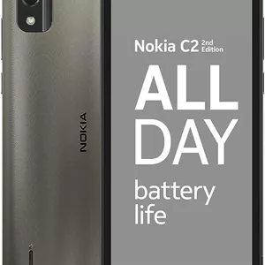 گوشی موبایل نوکیا C2 ویرایش دوم دو سیم کارت خاکستری 2 گیگابایت رم 32 گیگابایت 4G - نسخه بین المللی