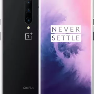 گوشی هوشمند OnePlus 7 Pro با حافظه داخلی 128 گیگابایت، رم 6 گیگابایت، دو سیم کارت، نسخه بین المللی آنلاک شده کارخانه ای 4G Lte - رنگ خاکستری آینه ای