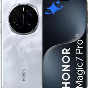 گوشی موبایل آنر Magic 7 Pro 5G، رنگ خاکستری Lunar Shadow، با 12 گیگابایت رم و 512 گیگابایت حافظه داخلی، دو سیم کارت، به همراه هدایای رایگان و محافظت 360 درجه در برابر آسیب* - نسخه امارات