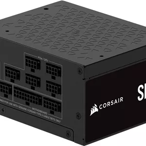 منبع تغذیه کامپیوتر CORSAIR SF850 (2024) کاملاً ماژولار کم صدا 80 پلاس پلاتینیوم ATX - سازگار با ATX 3.1 - سازگار با PCIe 5.1 - شامل پشتیبانی SFX به ATX - مشکی