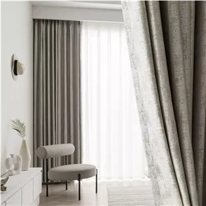 پرده های بلک اوت 2 تکه، تاریک کننده اتاق برای خواب بهتر، کرم، ارتفاع 300x عرض 270 سانتی متر، دارای قلاب