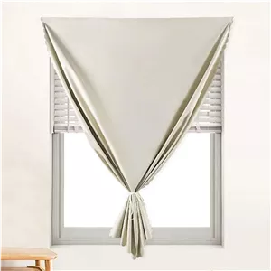پرده بلک اوت Goodern، پرده قابل حمل خود چسب، 1.2x2 متر بدون نیاز به دریل، پرده موقت با نوار جادویی، پرده پنجره، نصب ساده و آسان برای پنجره اتاق خواب، پرده های تاریک کننده اتاق (بژ)