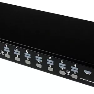 سوییچ KVM شانزده پورت USB با قابلیت نصب در رک 1U و OSD مدل SV1631DUSBU از StarTech.com