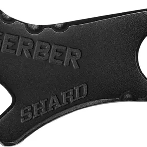 ابزار چندکاره جاکلیدی Gerber Shard مدل 22-01769، 7 کاره، استیل ضد زنگ، مناسب هواپیما، با پوشش نیترید تیتانیوم - مشکی