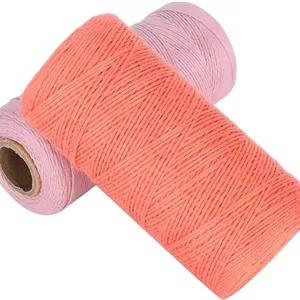 نخ تار RIZGHWOY قوی و نازک 8/4 برای بافت فرش یا روبان 2 عدد 250 متری، مناسب برای علاقه مندان به خیاطی