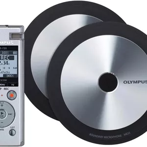 کیت ضبط جلسات بزرگ Olympus DM-720 به همراه میکروفون های Boundary
