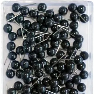 سوزن علامت گذاری Wedo 56100 (سوزن های سر گرد، طول سوزن 16 میلی متر، قطر سر 6 میلی متر) 100 عدد مشکی
