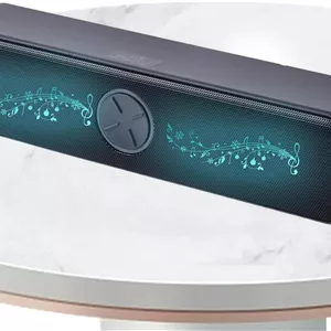 اسپیکر دسکتاپ ساندبار | اسپیکر استریو سیمی | ساندبار کوچک صدای استریو برای دسکتاپ لپ تاپ نوت بوک تبلت مهمانی خانه دفتر