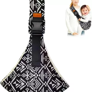 آغوشی کودک یمییگ خاکستری، مناسب برای حمل کودکان 4.5 تا 13.5 کیلوگرم (طرح قایق بادبانی مشکی)