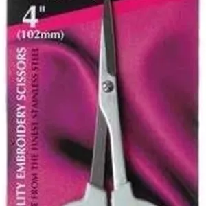 قیچی خیاطی و گلدوزی عاجی 10 سانتی متری Janome مدل XIS36، بژ