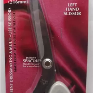 قیچی خیاطی دسته چپ Janome مدل Wizards، فلزی، بنفش، 8.5 اینچ، 9x12x16 سانتی متر