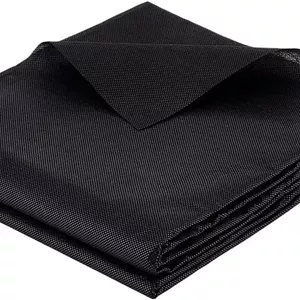 پارچه لایی چسب مشکی BENECREAT، 274x160 سانتی متر، لایی چسب سبک وزن غیر بافته، لایی چسب سوزنی نبافته برای خیاطی و لوازم صنایع دستی DIY