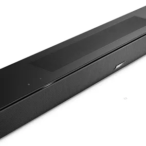 ساندبار هوشمند دالبی اتموس Bose، اسپیکر ساندبار بلوتوثی با کنترل صوتی، سازگار با قابلیت های Google Assistant، مشکی