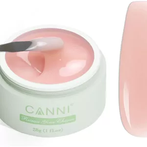 ژل بیلدر CANNI - 30 میلی لیتر ژل سخت نارنجی-صورتی ملایم برای اکستنشن و تقویت ناخن، بافت ژله ای برای طراحی ناخن DIY