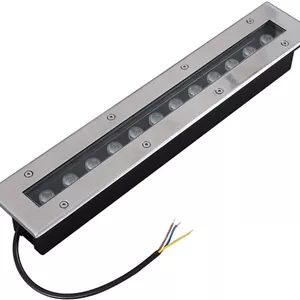 چراغ های دفنی LED چراغ های زمینی بیرونی IP65 ضد آب چراغ های عرشه فرورفته برای باغ، حیاط، پل، پله، نورپردازی منظره تزئینی، DC12/24V (سبز 36W)