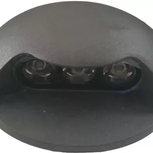 چراغ دفنی LED ضد آب IP65 مناسب فضای باز، چراغ زیرزمینی برای باغ، مسیر، کف، حیاط، نور نقطه ای منظره DC12V AC220V، 7 رنگ (بنفش 3 وات)