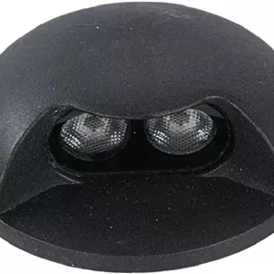 چراغ دفنی LED ضد آب IP65 مناسب فضای باز، چراغ زیرزمینی برای مسیر باغ، حیاط، نقطه ای برای محوطه سازی، DC12V AC220V، 7 رنگ (سفید گرم 2 وات)