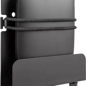 پایه دیواری پخش کننده استریم RCA – به راحتی جعبه استریم خود را به دیوار نصب کنید، پایه قابل تنظیم، تا 2.2 پوند را پشتیبانی می کند، سازگاری جهانی – Apple TV، Roku، Fire TV، Sonos Port؛ مشکی